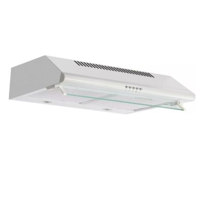 Hotte visière 60cm 322m3/h blanc Airlux AHC632WH