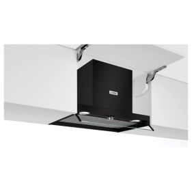 Hotte visière 60cm 620m3/h noir Bosch DBB66AF60
