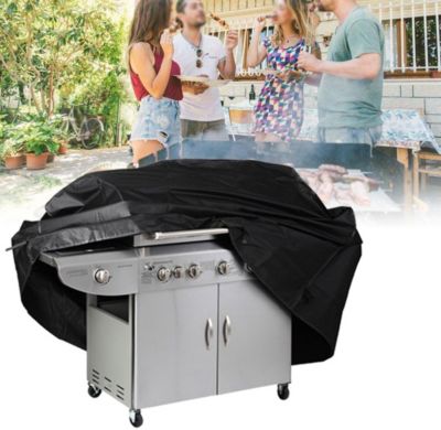 Housse Barbecue Bache Barbecue Couverture Imperméable de Barbecue Couvercle 190 71 117cm