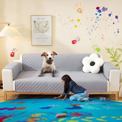 Housse De Fauteuil Relax étanche Avec Poches - Lavable, Antidérapante, Pour Chien Chat - Taille 1 Place Marron - 4