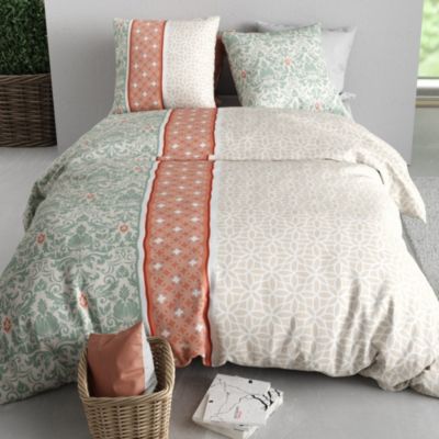 Housse de couette 100% coton 57 fils + 2 taies d'oreiller | Castorama