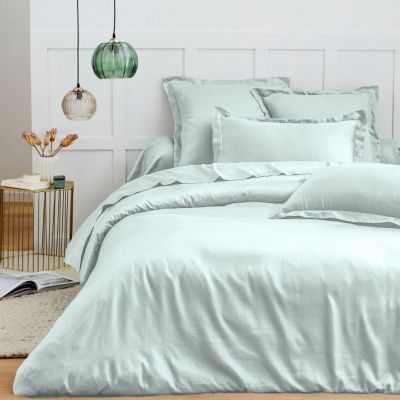 Housse de couette 240 x 220 cm "Prémium" pour lit 2 places - Prémium Menthe