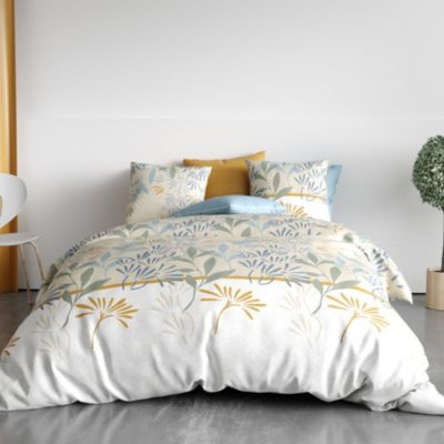 Housse de couette 240x220 AGIL taies coton 57 fils