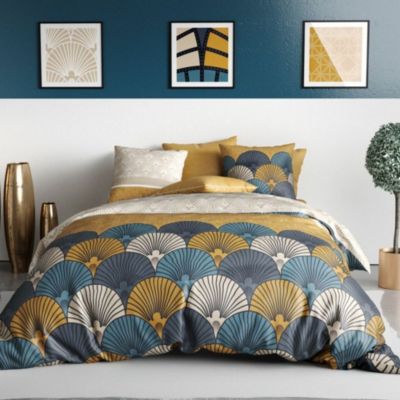 Housse De Couette 240x260 Cm 2 Taies D'oreiller 100% Coton 57 Fils Mijo 86999115