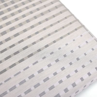 Housse de couette 260x240 cm Satin de coton CONCORDE Gris clair