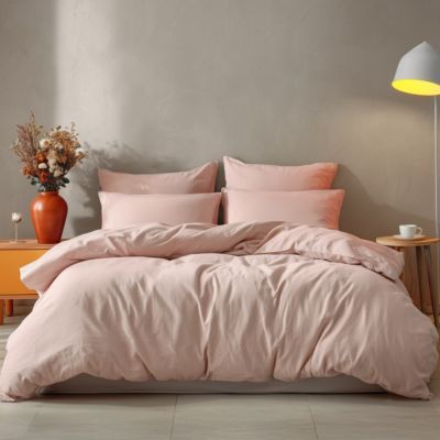 Housse de couette en coton Poudre 240x220 cm STUDIO