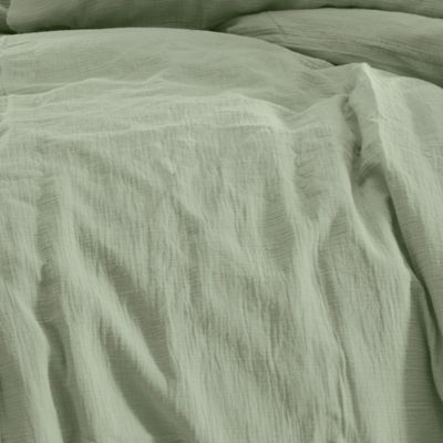 Housse de couette en gaze de coton Sauge 260x240 cm LOFT