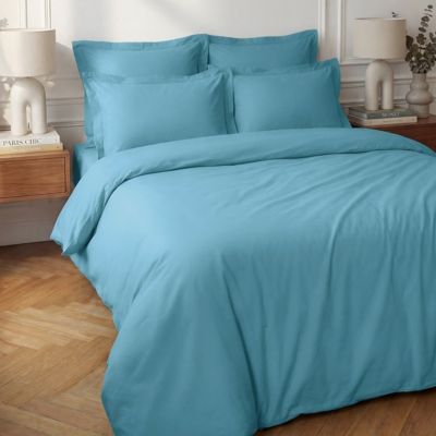 Housse de couette en percale coton Cobalt 140x200 cm SOFT PERCALE