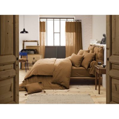 Housse de couette "Gaïa" toutes dimensions "Gaze de Coton" - Gaïa Camel - Housse de couette 260 x 240 cm