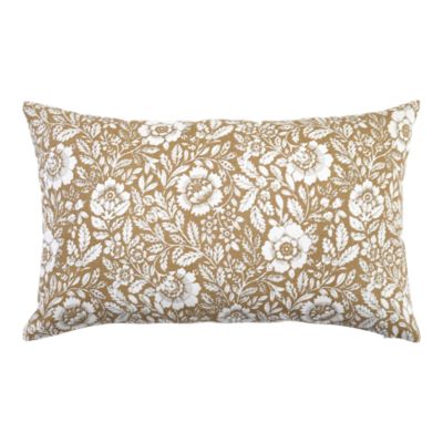 Housse de coussin Alsina fleuri beige l.30 x L.50cm GoodHome