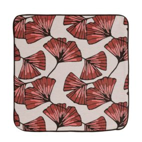 Housse de coussin Biloba (40x40 cm - Rouge)