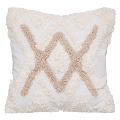 Housse de coussin - coton tufté - 40x40 cm - Atmosphera