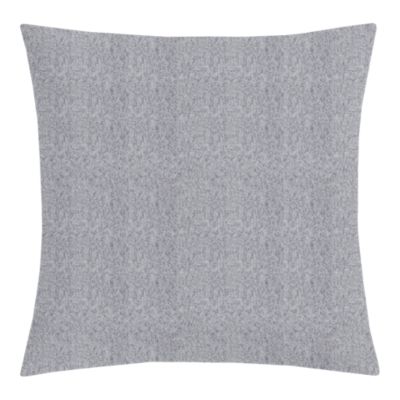 Housse de coussin effet flanelle Dumi gris l.60 x L.60cm GoodHome