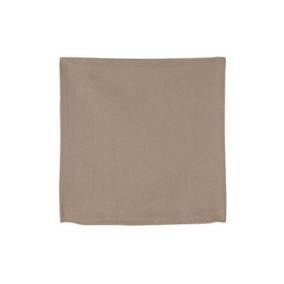 Housse de coussin en toile extérieure (40x40 cm - Taupe)