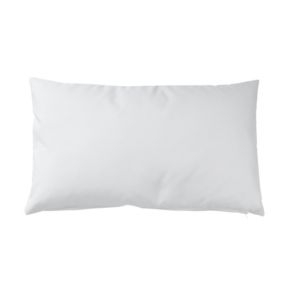 Housse de coussin extérieur avec zip (30x50 cm - Blanc)