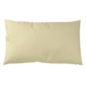 Housse de coussin extérieur avec zip (30x50 cm - Ecru)