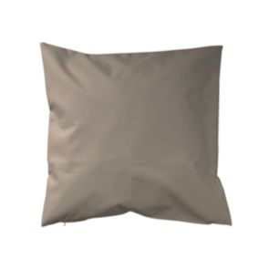 Housse de coussin extérieur avec zip (45x45 cm - Taupe)