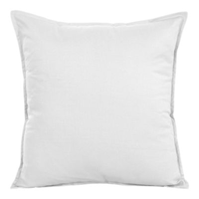 Housse de coussin Hiva blanc l.45 x L.45 cm GoodHome