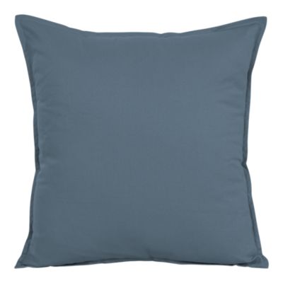 Housse de coussin Hiva bleu l.60 x L.60cm GoodHome