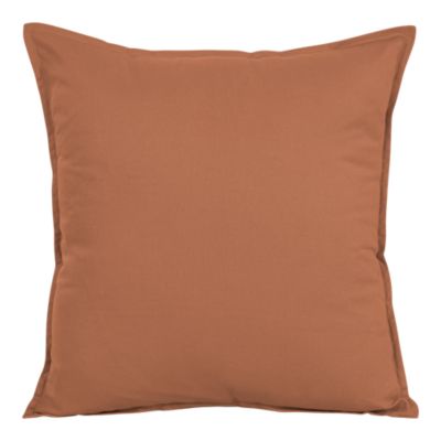 Housse de coussin Hiva terracotta l.45 x L.45cm GoodHome