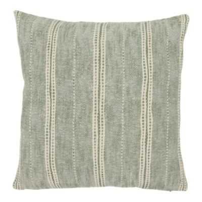 Housse de coussin jacquard Deesa vert kaki clair l.45 x L.45cm GoodHome