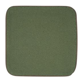 Housse de coussin passepoilée (40x40 cm - Vert Olive)