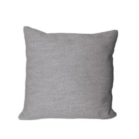 Housse de coussin unie (45x45 cm - Gris)