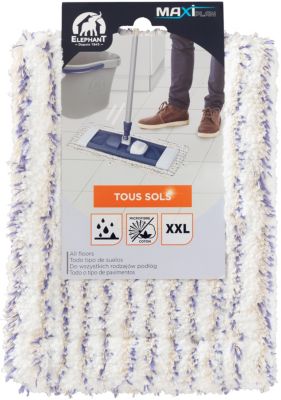 Housse de lavage recharge pour balai à plat Maxiplan Élephant