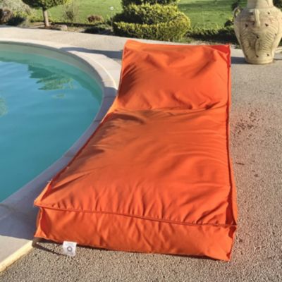 Housse de matelas bain de soleil (160x65 cm - Orange)