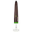 Housse de parasol Blooma chocolat et vert 190 x 45 cm