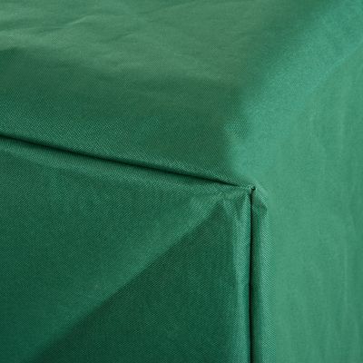 Housse De Protection Meubles Jardin 90x80x80 Cm - Imperméable Et Résistante Au Vent Vert