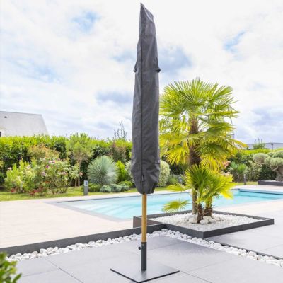 Housse de protection Hambo pour parasol droit 190x50x50cm en polyester - Hespéride