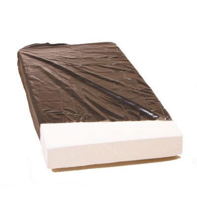 Lot De 3 Housses De Lit Imperméables Avec Zip - Protection 6 Côtés Antidérapante 180x200x25 Cm (gris Clair)