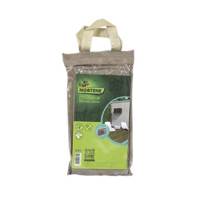 Housse de protection pour air conditionné COVERTOP - Taupe - 90 x 30 x 55 cm