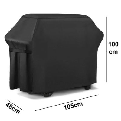 Housse de protection pour barbecue Ferocity S 105x100x48 cm noir 1 pc.