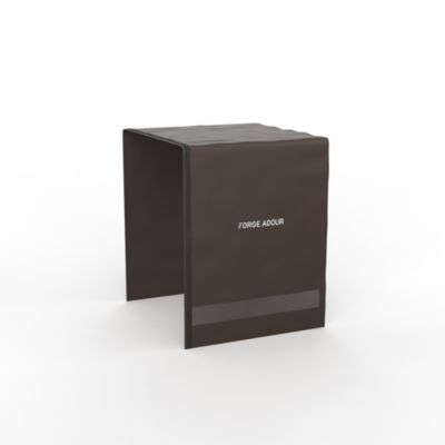 Housse de protection pour extension de cuisine extérieure noire 93 x 60 x 110 cm, Forge Adour Cuisine N
