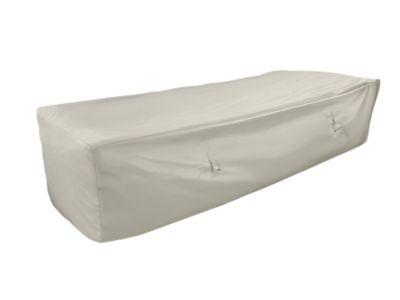 Housse de protection pour fauteuil Mixi 3 places Oviala H.60 cm beige