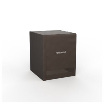 Housse de protection pour meuble de cuisine extérieure avec comptoir bar noire 100 x 115 x 103 cm, Forge Adour Cuisine N