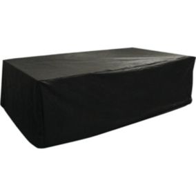 Housse de protection pour salon de jardin  121 x 114 x 77 cm  Noir