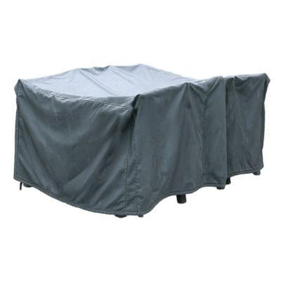 Housse de protection table jardin 250x200x90 cm polyester 600D