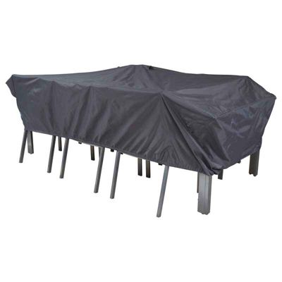 Housse de protection Urban pour table de jardin rectangulaire 240 x 130 cm Oviala