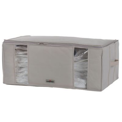 Lot 2 x housse de rangement sous vide Couleur blanc Compactor