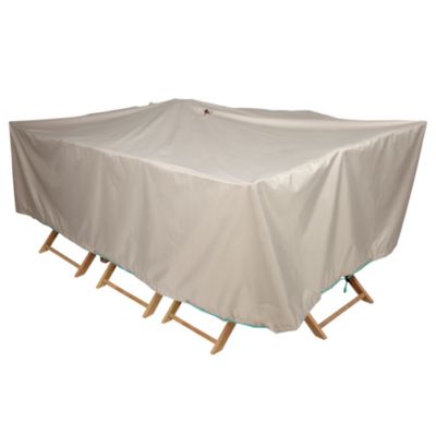 Housse de table de jardin rectangulaire 240 x 130 cm