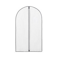 Housse de vêtement courte Compactor Neotex blanc L.108 x H. 15 x P. 45 cm