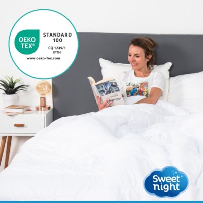 Housse intégrale matelas imperméable - Anti-Punaise de lit et Anti-acariens - Sans traitement chimique - Ep. jusqu'à 25 cm