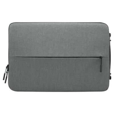 Housse ordinateur portable Lenovo 14 pouces fine grise avec poche accessoires