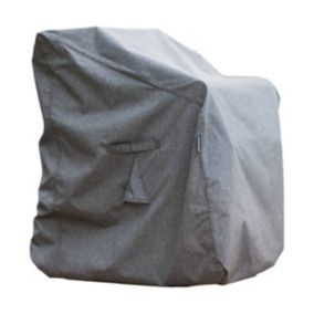 Housse pour chaises empilés Hambo gris - 70 x 70 x 120 cm - Hespéride