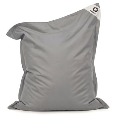 Housse pour Pouf Géant XXL 180x140cm Intérieur et Extérieur - Gris galet