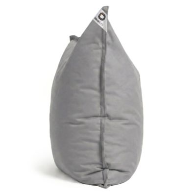 Housse pour Pouf Géant XXL 180x140cm Intérieur et Extérieur - Gris galet