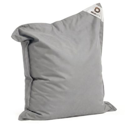 Housse pour Pouf Géant XXL 180x140cm Intérieur et Extérieur - Gris galet